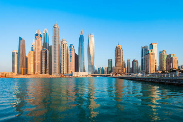 istock Dubai Marina district in Dubai, UAE 1145426448