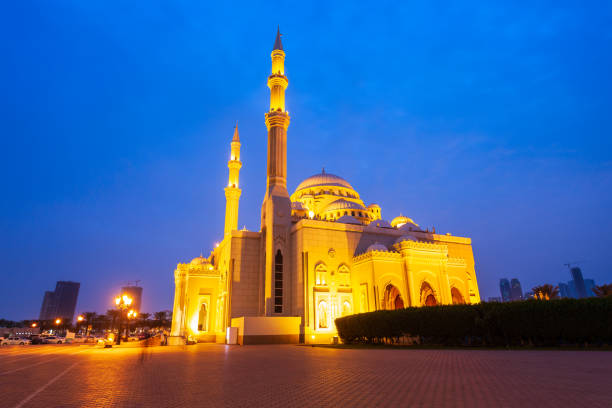 istock Al Noor Mosque in Sharjah 1145426493