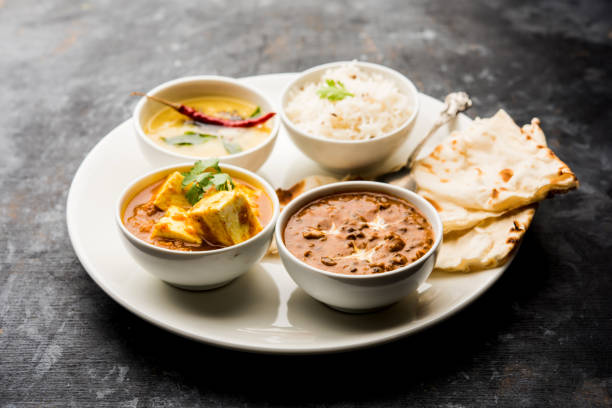 istock North Indian food platter or thali 1145427322