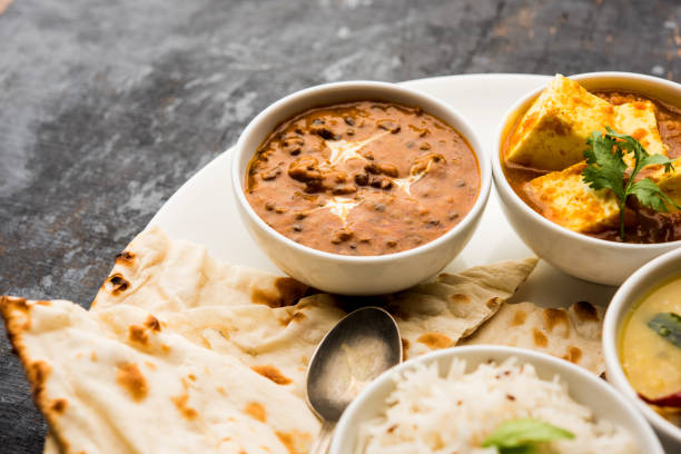 istock North Indian food platter or thali 1145427370