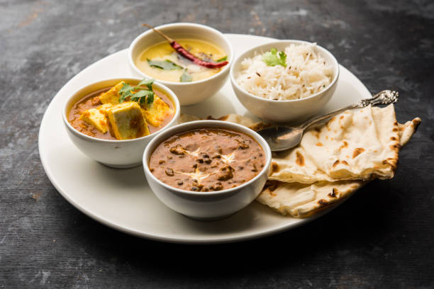 istock North Indian food platter or thali 1145428724