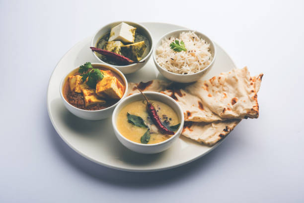 istock North Indian food platter or thali 1145428861
