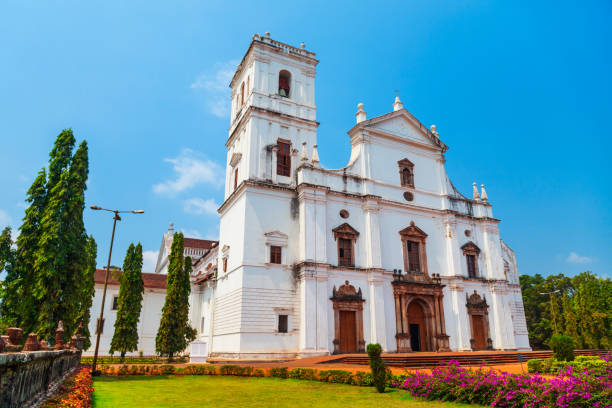 istock Catholic church in Old Goa 1145433261