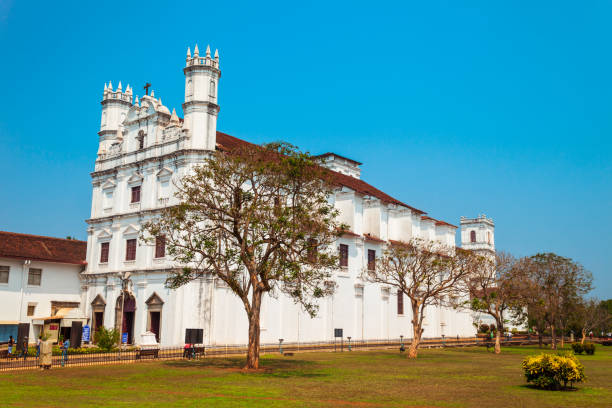 istock Catholic church in Old Goa 1145433277
