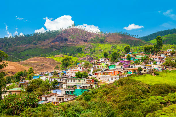 istock Munnar town in Kerala, India 1145433301