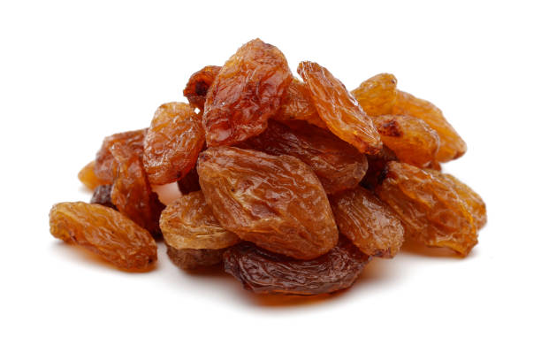 istock Heap of raisin isolated on white 1145437038
