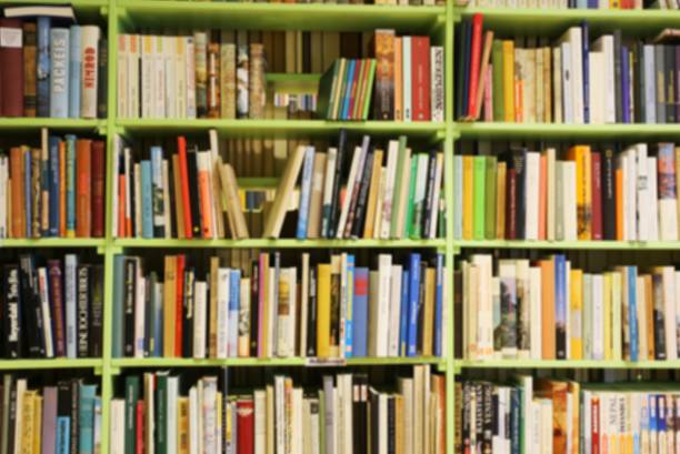 istock Books in a shelf 1145438729