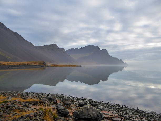 istock Iceland - A fjord with an endless horizon 1145438739