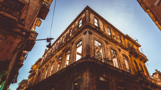 istock Neglected Buildings in Havana Cuba 1145451635