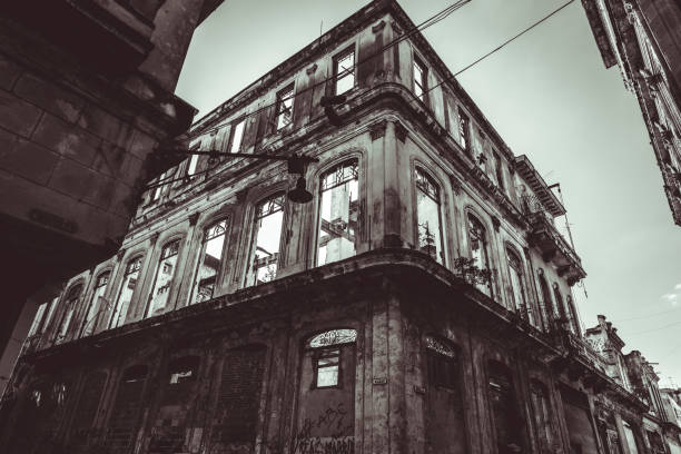 istock Neglected Buildings in Havana Cuba 1145451815