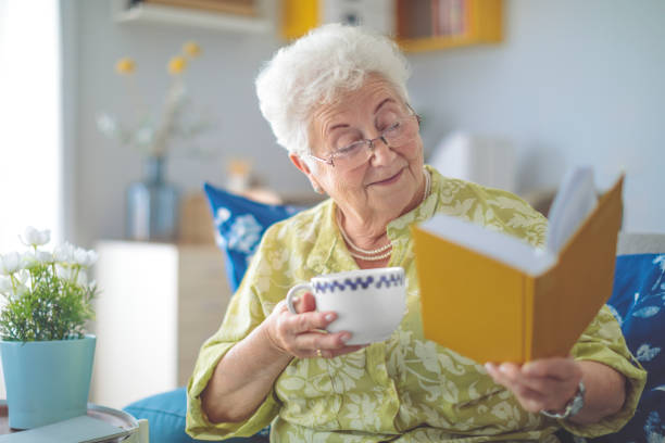 istock Senior woman at home 1145457309