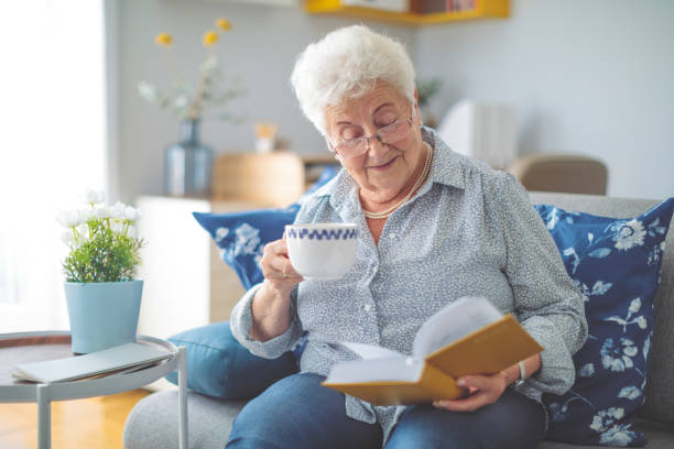 istock Senior woman at home 1145459549