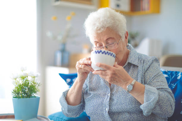 istock Senior woman at home 1145460006