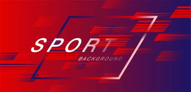 Vector illustration of Abstract Sport Background, active motion, Dynamic, vector illustration.