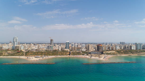 istock Netanya City View from the Sea 1145460678