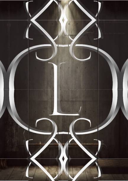 istock Letter L with grunge 3d background 1145465226