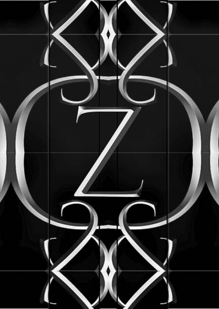 istock Letter z metal with fire 1145469247