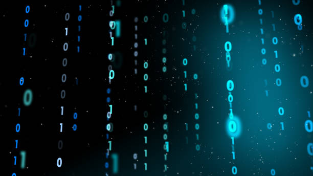 istock Digital number in digital cyber space 3D rendering, cyber space flow background, future innovation technology abstract presentation background concept 1145470763