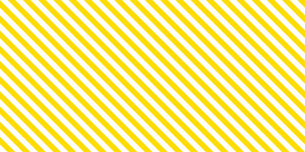 여름 배경 스트라이프 패턴 원활한 노란색과 흰색. - 줄무늬 일러스트 stock illustrations