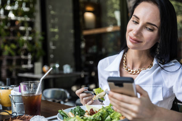 istock Fashionable takes a break at lunch 1145482655