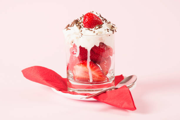 istock strawberry whipped cream dessert 1145486779