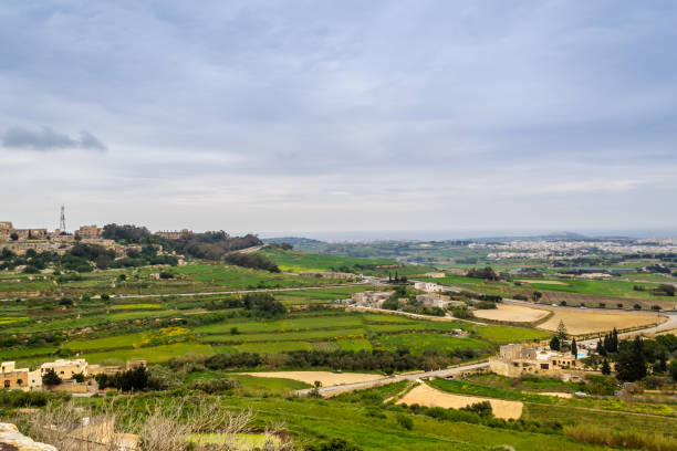 istock Mdina is a quiet city in Malta, a landscape visible from the fortifications. 1145488201