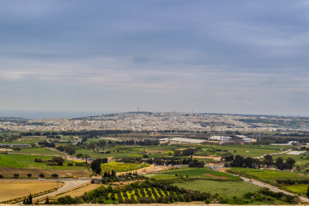 istock Mdina is a quiet city in Malta, a landscape visible from the fortifications. 1145488205