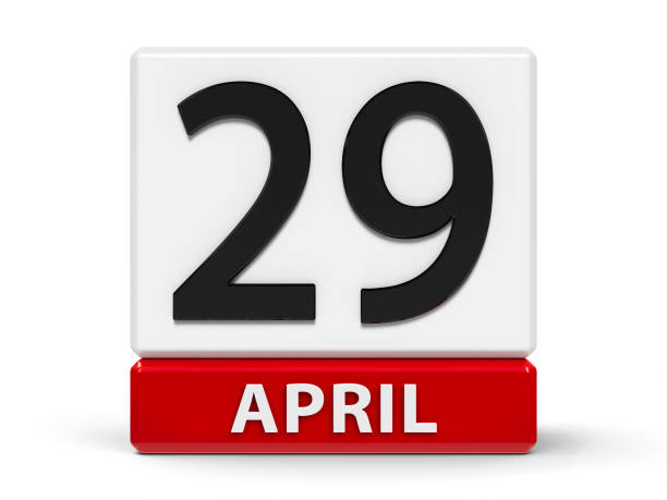 istock Cubes calendar 29th April 1145488223