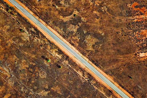istock Long straight highway across the Australian outback 1145488462