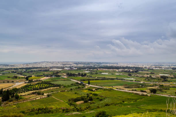 istock Mdina is a quiet city in Malta, a landscape visible from the fortifications. 1145489566
