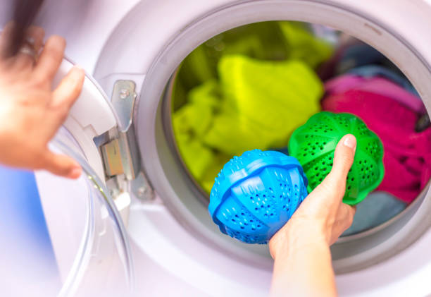 istock Laundry eco washing thermoplastic spheres 1145490862