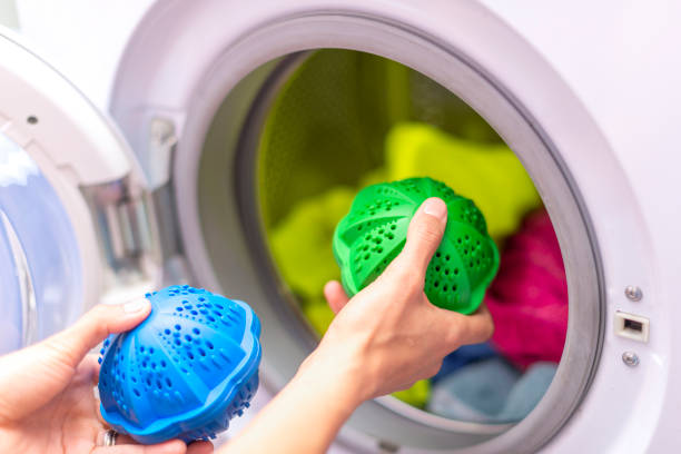 istock Laundry eco washing thermoplastic spheres 1145492073