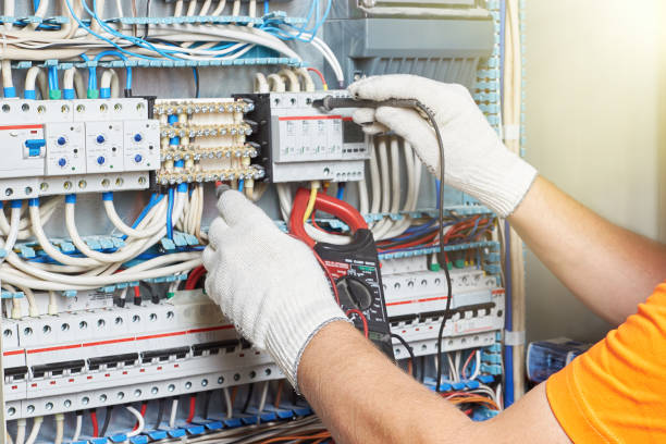 istock A closeup of an electrical engineer working in a power electrical panel 1145498257