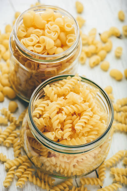 istock Two kinds of Italian pasta 1145502243