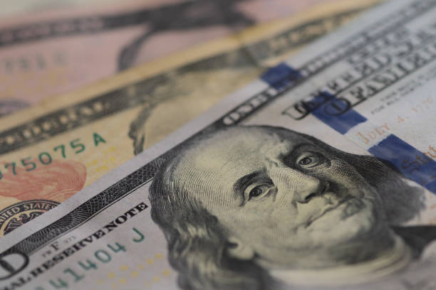 istock Closeup of US one hundred dollar bill 1145515617