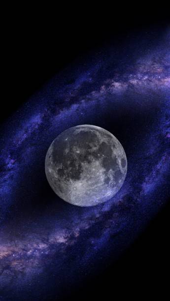 istock Planets and galaxy, science fiction wallpaper. 1145520261