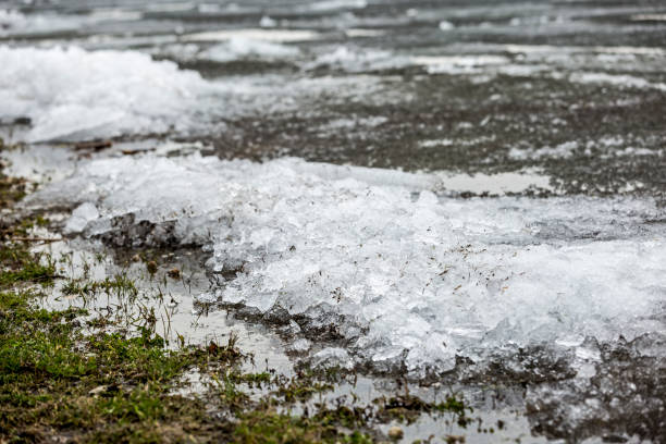 istock Ice Melting on a Lake in Springtime 1145526589