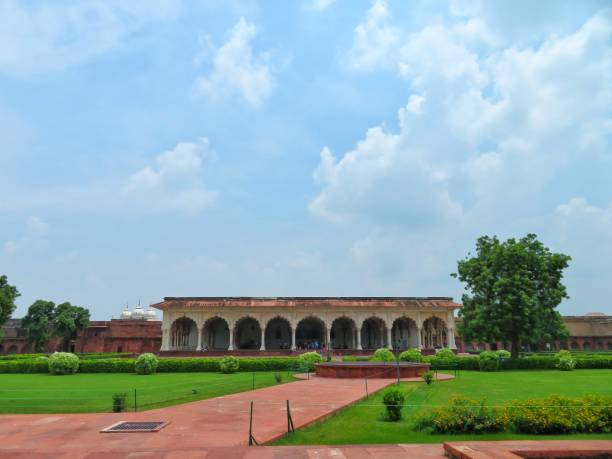 istock Architectural view of Agra Red fort. 1145549766