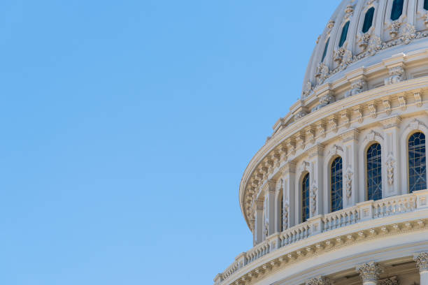 Dome of US Capitol building in Washington DC Cupola or dome of the US Capitol building in Washington DC, capital city of the United States of America metamorphic rock stock pictures, royalty-free photos & images