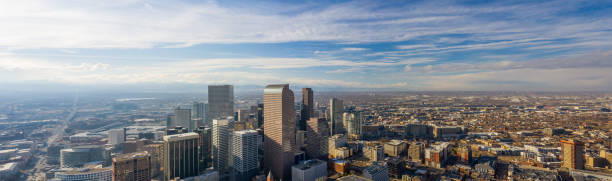 istock Aerial panorama Denver Colorado Downtown Image 1145554457