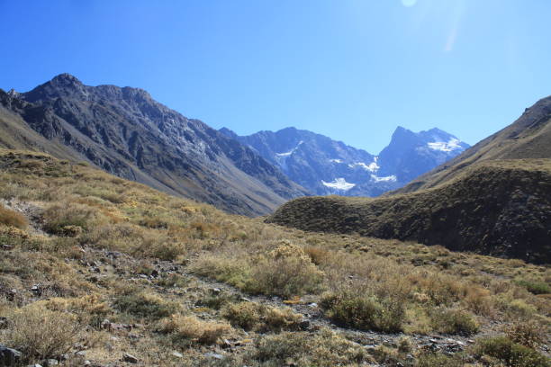 istock El Morada Natural Monument, Cajon del Maipo, Chile. 1145556784