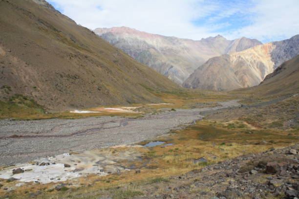 istock El Morada Natural Monument, Cajon del Maipo, Chile. 1145557423