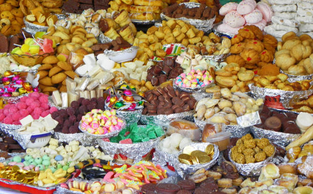 istock Traditional sweets at Corpus Christi celebration, Ecuador 1145560297