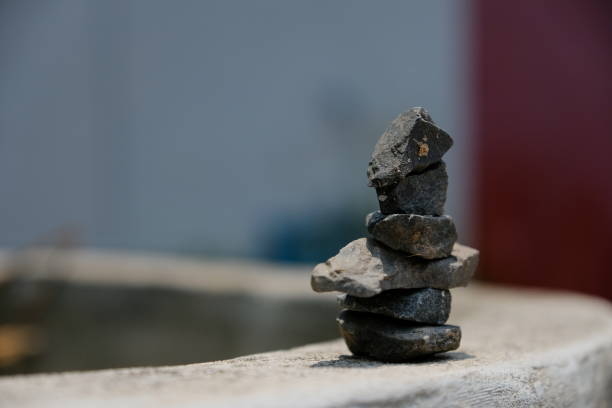 istock Zen of life, Zen stone 1145572923