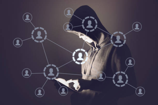 istock Hacker internet computer crime cyber attack network security social media people 1145573667