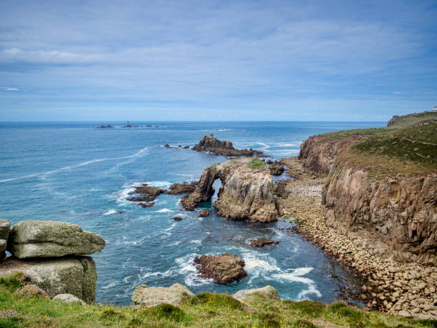 istock Lands End UK, the Famous View 1145576608
