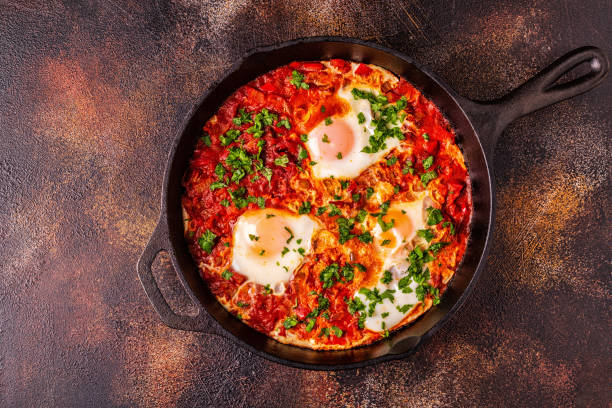 istock Shakshuka in a Frying Pan 1145581693