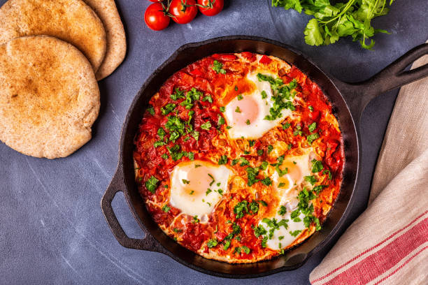 istock Shakshuka in a Frying Pan 1145581783