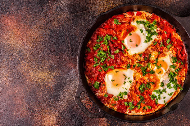 istock Shakshuka in a Frying Pan 1145581813