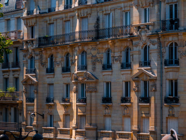 istock Paris residential buildings 1145583418